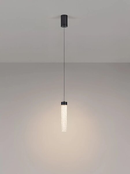 LED luster Zelon 1 – Čierna