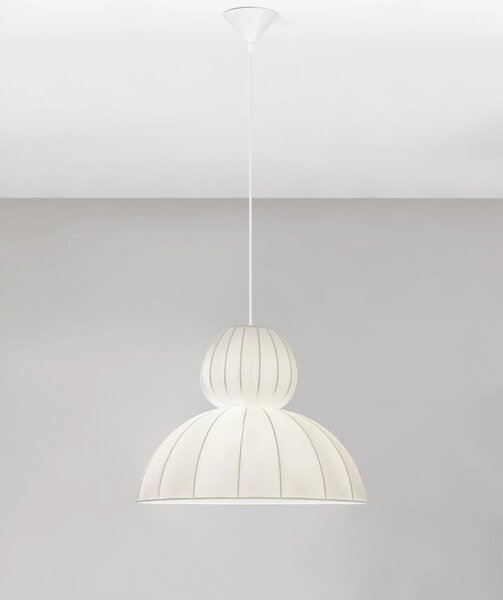 LED moderný luster Delina Biela A