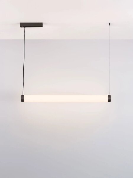 LED moderný luster Glaze Čierna