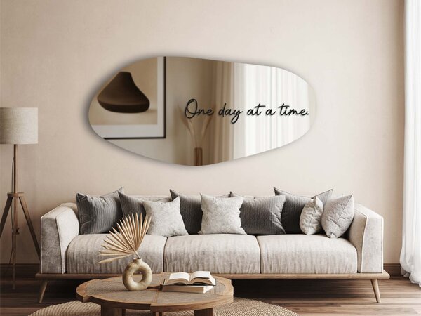 Nálepka na zrkadlo S24 – One day at time