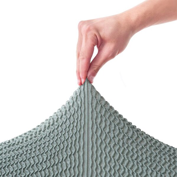 Bielastické poťahy COSTINA mätová kreslo (š. 60 - 110 cm)