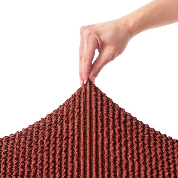 Bielastické poťahy COSTINA medená kreslo (š. 60 - 110 cm)