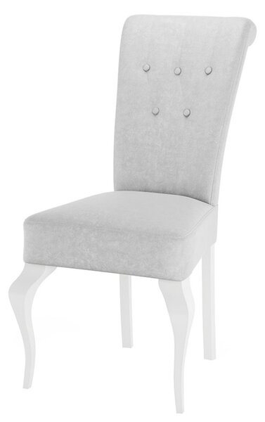 Jedálenská stolička CHAIR S63,52x100x70, biela