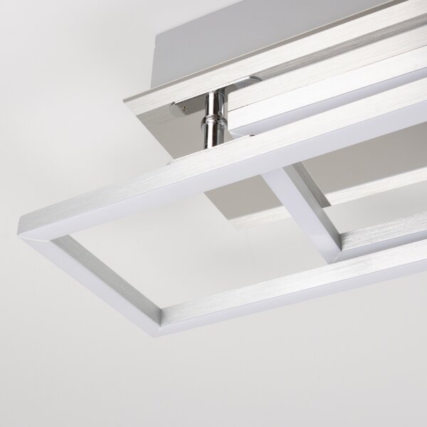 LED stropné svietidlo LED/40W/230V matný chróm