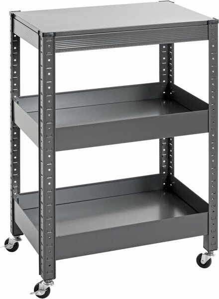 SERVÍROVACÍ VOZÍK, antracitová, 50/32/75 cm - Barový nábytok, Online Only