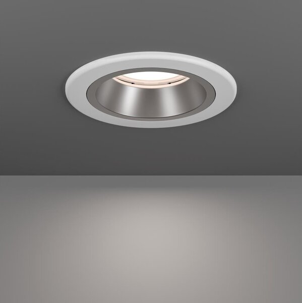 Eglo 902297 - LED stmievateľné kúpeľňové zapustené svietidlo YEBRA LED/4,8W/230V IP44 biela/zlatá