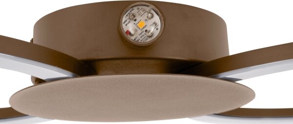Eglo 902127 - LED nástenné svietidlo VENTICELLO LED/20W/230V + LED/0,91W béžová