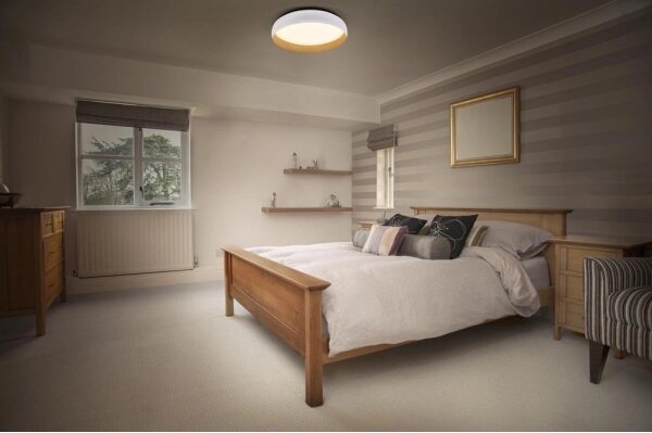 Osram - stmievateľné LED stropné svietidlo ORBIS LIVIA LED/24W/230V priemer 43 cm biela/hnedá