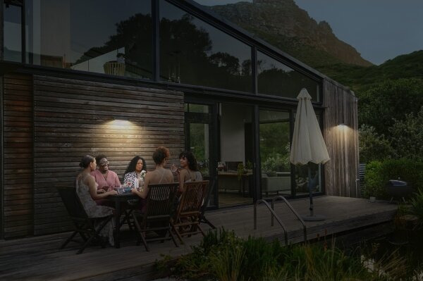 Osram - LED solárne nástenné svietidlo ENDURA STYLE LED/12,4W/4,2V 2000 mAh IP54 antracit