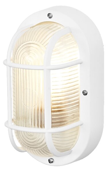 Osram - Vonkajšie nástenné svietidlo BULKHEAD 1xE27/10W/230V IP54 biele