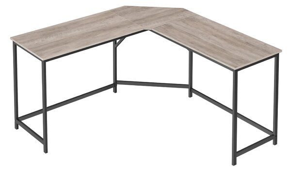 ROHOVÝ PÍSACÍ STÔL, čierna, sivý dub, 149/149/75 cm Boxxx - Online Only kancelárie, Online Only