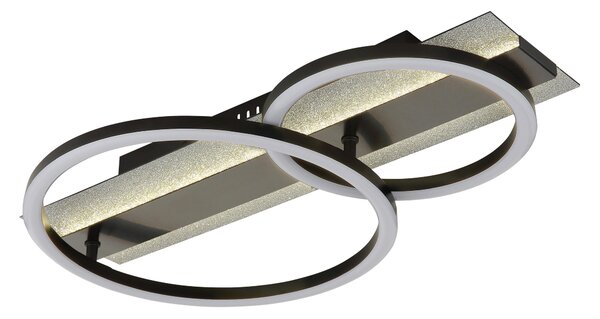 STROPNÉ LED SVIETIDLO, 48,2/30/8,8 cm Globo - Online Only bytové doplnky, Online Only