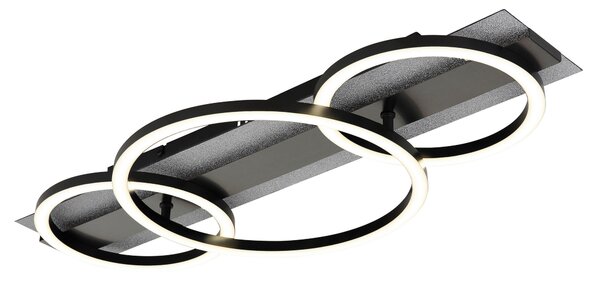 STROPNÉ LED SVIETIDLO, 62,2/30/8,8 cm Globo - Online Only bytové doplnky, Online Only