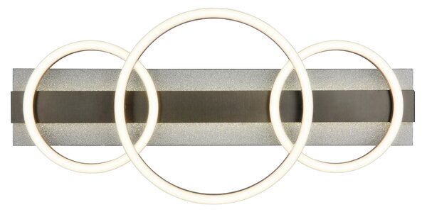 STROPNÉ LED SVIETIDLO, 62,2/30/8,8 cm Globo - Online Only bytové doplnky, Online Only