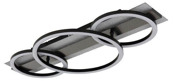 STROPNÉ LED SVIETIDLO, 62,2/30/8,8 cm Globo - Online Only bytové doplnky, Online Only