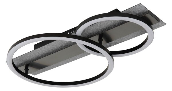 STROPNÉ LED SVIETIDLO, 48,2/30/8,8 cm Globo - Online Only bytové doplnky, Online Only