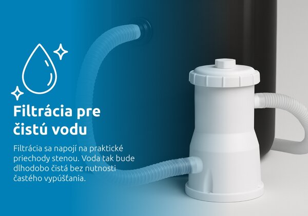 Marimex | Ochladzovacia kaďa 125x75x77 cm s kartušovou filtráciou | 11650054