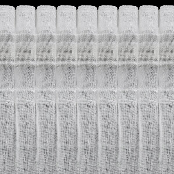 ZÁCLONA NA PÁSKE REBECCA 140X250 CM BIELA BS