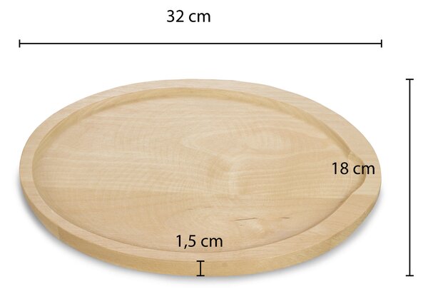 SERVÍROVACIA PANVICA smalt 37,4/18,5/1,6 cm Echtwerk - Online Only bytové doplnky, Online Only