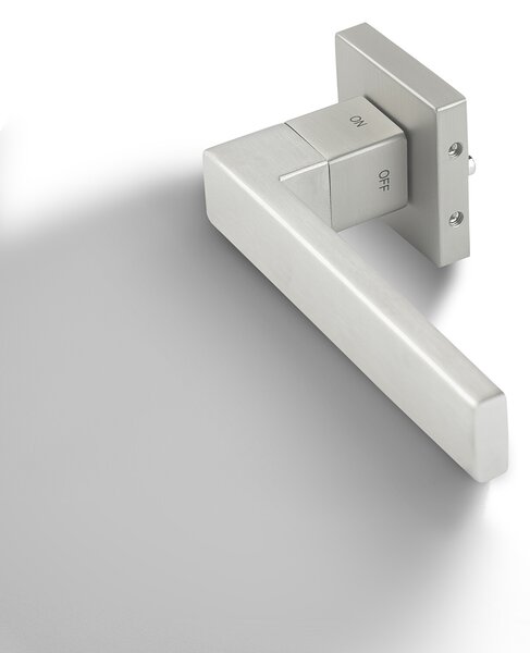 Dverové kovanie Cobra GAIA-S EASY LOCK (IN - nerez), kľučka-kľučka, Uzamykanie na kľučke, COBRA IN (nerez)