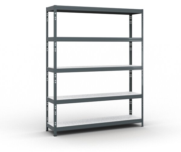 Policový regál 1+1 ZADARMO, 1966x1600x400 mm, nosnosť 350 kg