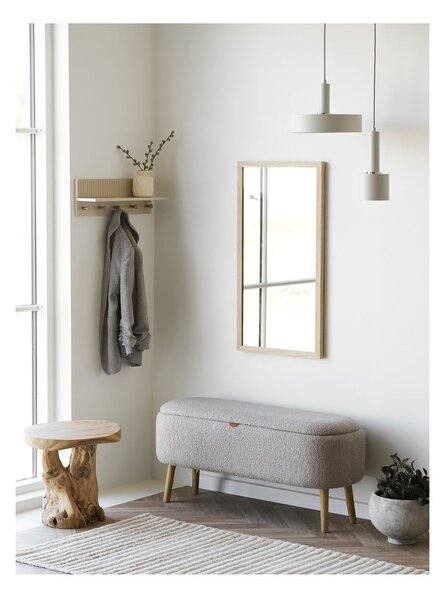 Okrúhly odkladací stolík z teakového dreva ø 40 cm Palena – House Nordic