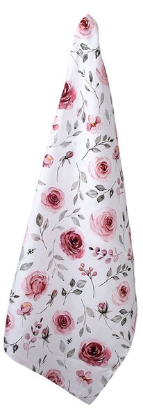 Bavlnená kuchynská utierka s ružami Rustic Rose - 50*70 cm - Clayre & Eef