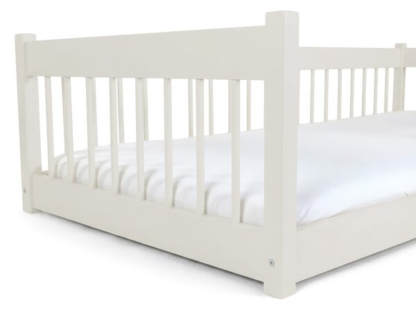 Wilsondo Detská drevená montessori posteľ 180x80 Lesanka - kašmír