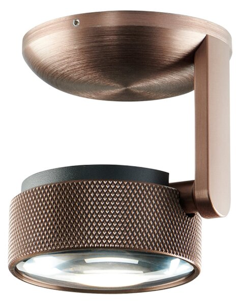 Stropné Lampa LIGHT-POINT, Cosmo C1, stmievateľné, Zlatá / Mosadz, Obývacia izba, Hliník, Dizajnový
