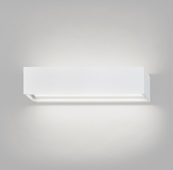 Nástenné Svietidlo LIGHT-POINT, Linea W2, stmievateľné, Biela, Obývacia izba, Hliník, Dizajnový