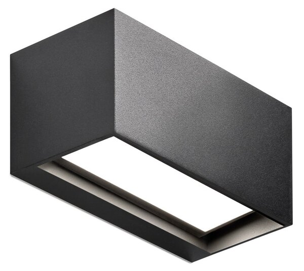 Nástenné Svietidlo LIGHT-POINT, Linea W1, stmievateľné, Čierna, Obývacia izba, Hliník, Dizajnový