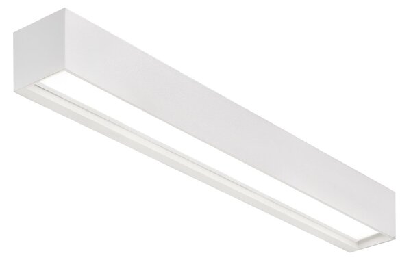 Nástenné Svietidlo LIGHT-POINT, Linea W3, stmievateľné, Biela, Obývacia izba, Hliník, Dizajnový