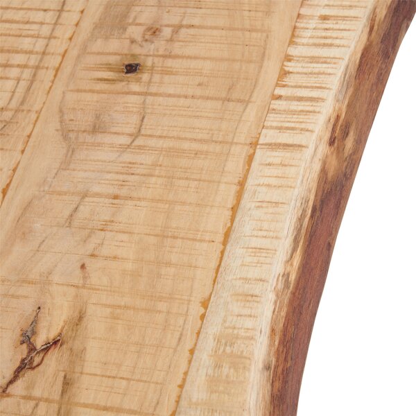 KONFERENČNÝ STOLÍK, prírodná farba, čierna, drevo, kov, 115/70/45 cm Ambia Home - Stolíky do obývačky