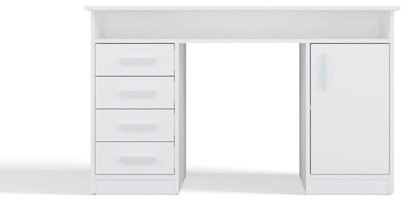 TP Living Písací stôl ADA 125 cm biely
