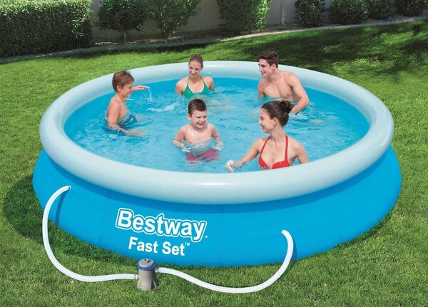 Bestway® Bestway Bazén Fast Set 366 x 76 cm s filtráciou 57274 - Nafukovací Bazén