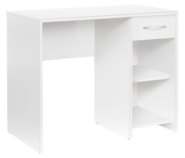 Kalune Design Písací stôl Cesma 90 cm biely