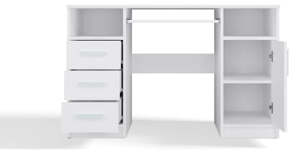 TP Living Písací stôl DELTA 120 cm biely