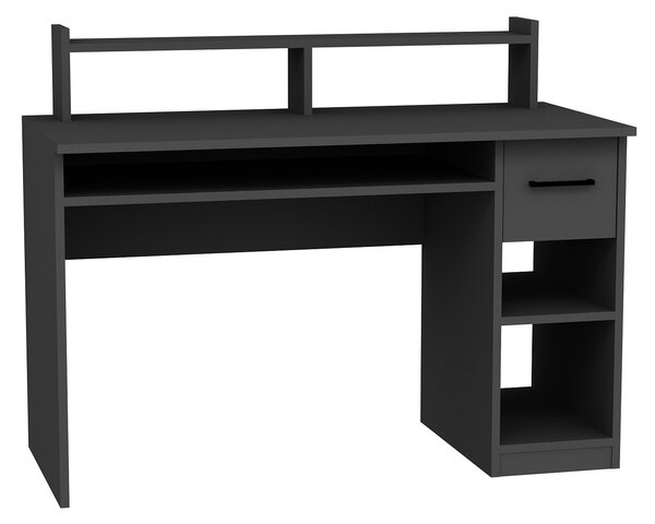 Kalune Design Písací stôl Eslem antracitový