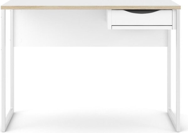 Tvilum Písací stôl Felixa 513 110 cm hickory Jackson/biely