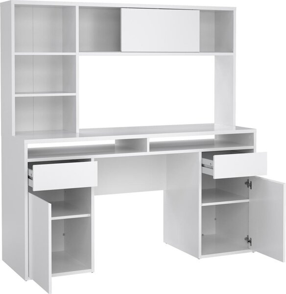 Tvilum Písací stôl Felixa 481/02 149 cm biely lesk