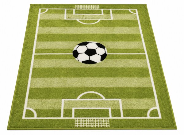JAKS Detský koberec s futbalovým ihriskom L330A-FMC55 Rozmer koberca: 80 x 150 cm