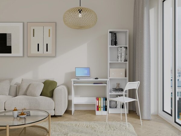 TP Living Písací stôl Rosa 80 cm biely