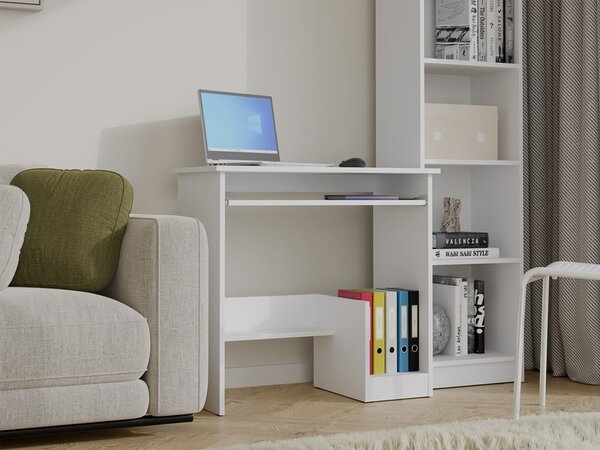 TP Living Písací stôl Rosa 80 cm biely
