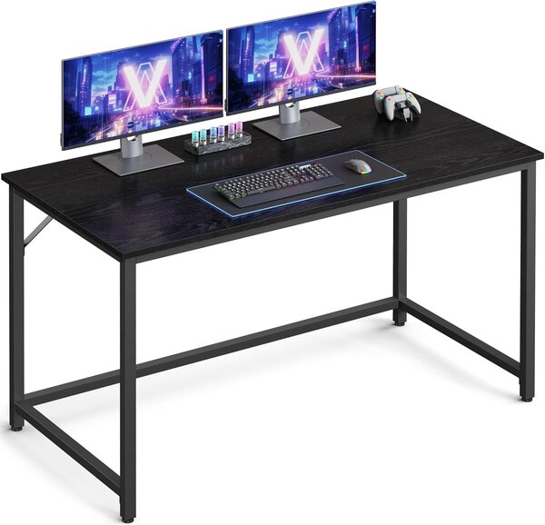SONGMICS Písací stôl Vasagle Ebeny 120 cm čierny