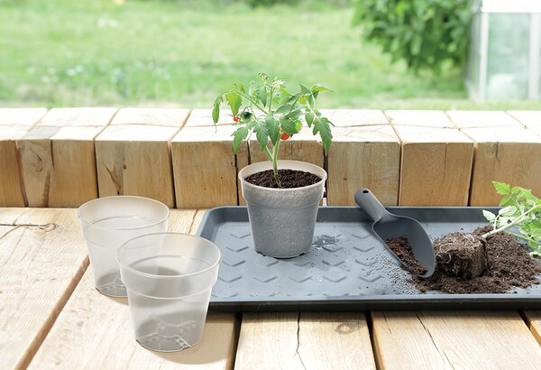 Prosperplast Plastový kvetináč PLANTIS terakota matný, variant 23,5 cm