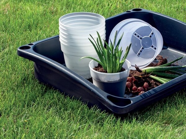 Prosperplast Plastový kvetináč PLANTIS terakota matný, variant 23,5 cm