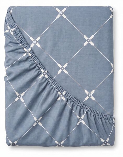 Kvalitex Bavlnené napínacie prestieradlo Zafír modrý 80x200cm