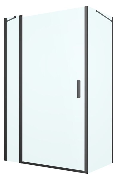 Set sprchové dvere Oltens Verdal 21206300, stena sprchovacieho kúta Oltens Hallan 22100300