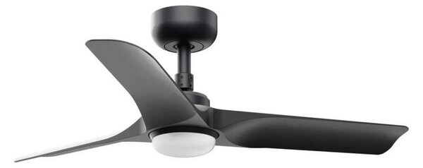 FARO 33825WT1S - LED stmievateľný ventilátor HEY S 10W/230V CCT, priemer 90 cm, čierny WT + DO