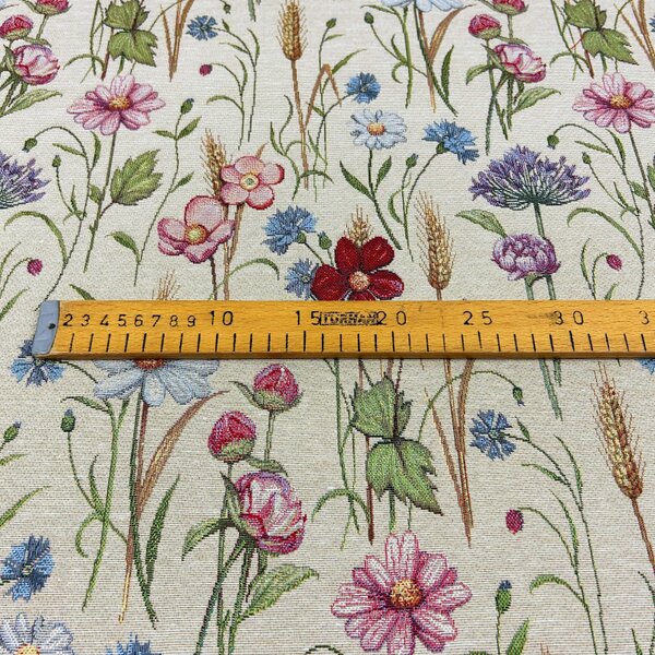 280cm Dekoračná/poťahová Gobelínová látka šírka - Divoké pole